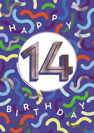 Picture of 14TH BIRTHDAY CARD
